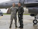 lt.col. lance landrum   sra michael crowder 88 0510 crew chief