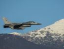 F-16 Takes off at Aviano